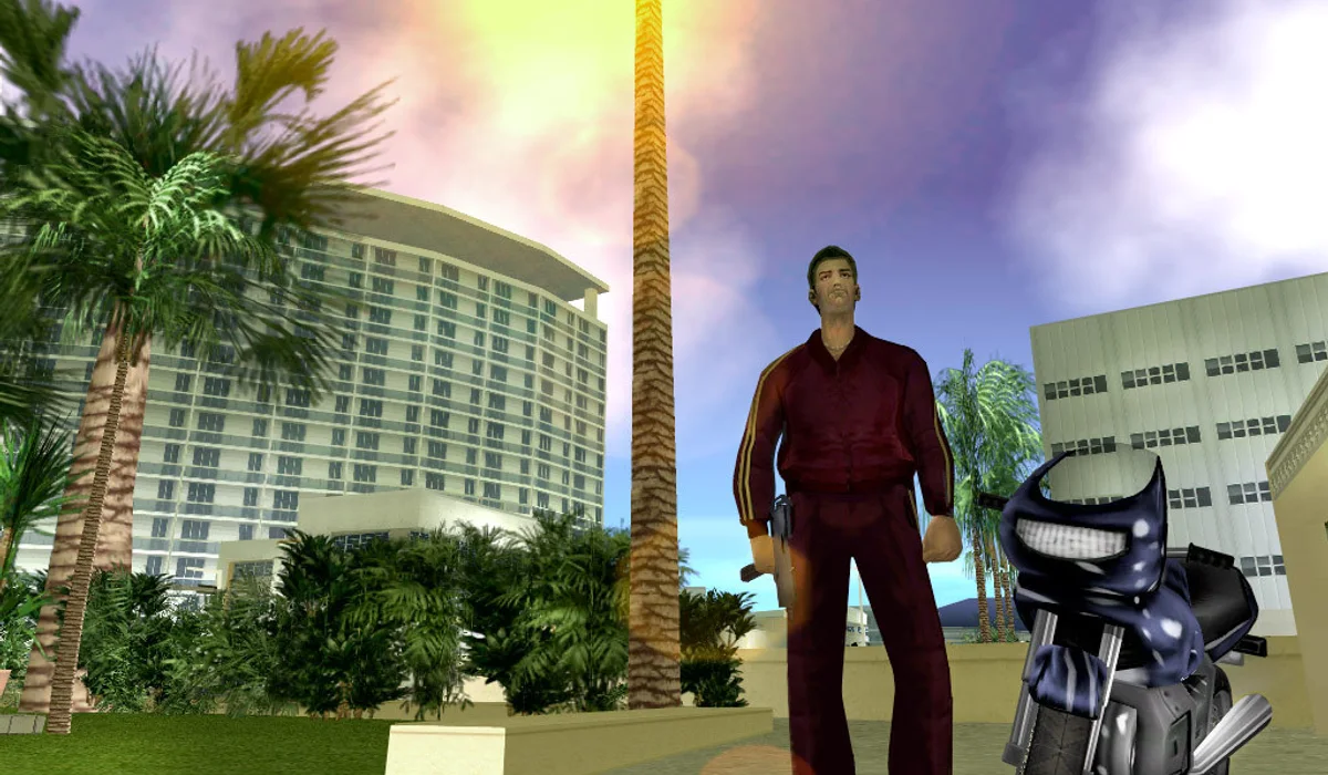 GTA: Vice City game artwork